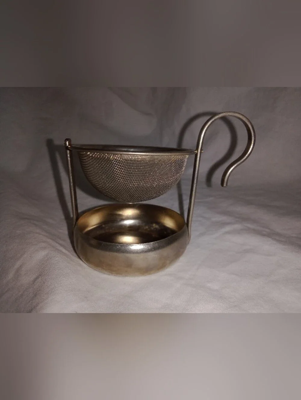 Vintage Tea Bag Drip Tray Strainer